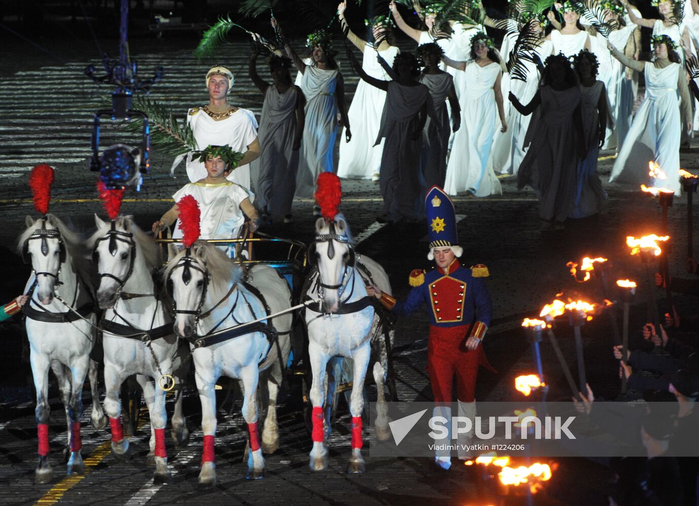Full dress rehearsal of Spasskaya Tower Festival