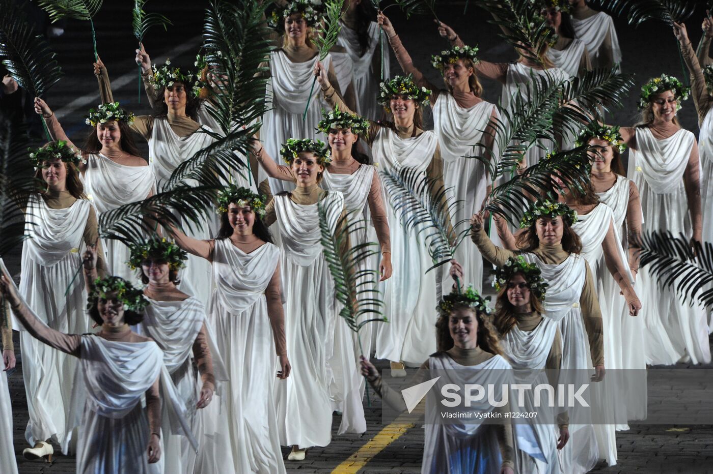 Full dress rehearsal of Spasskaya Tower Festival