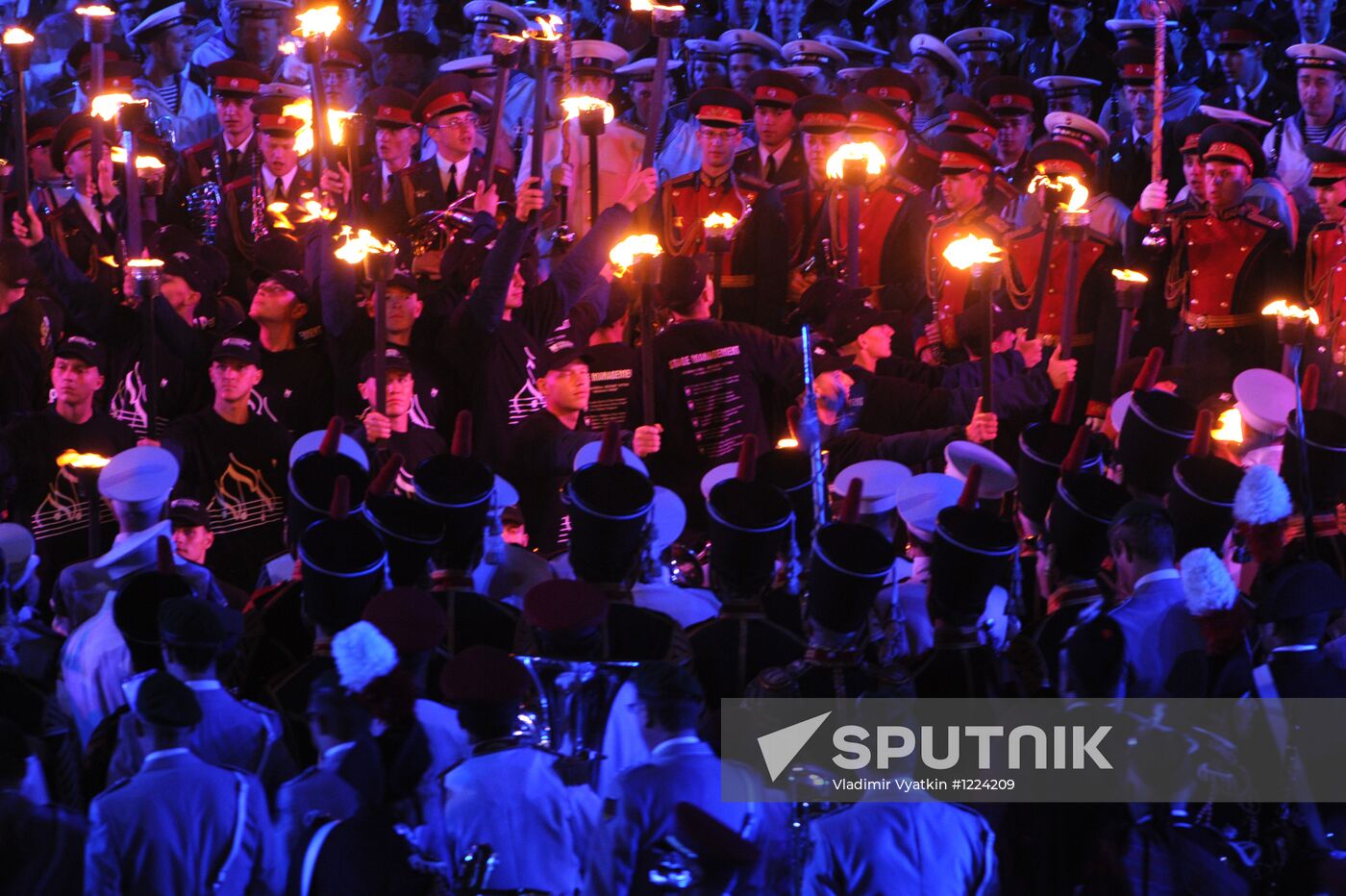 Full dress rehearsal of Spasskaya Tower Festival