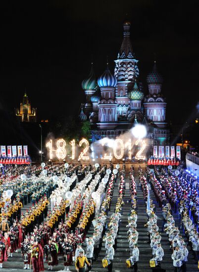 Full dress rehearsal of Spasskaya Tower Festival