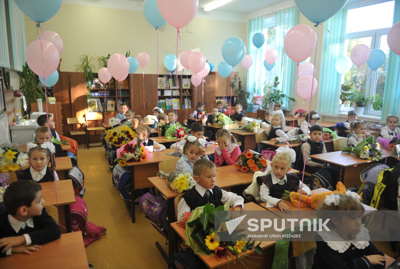 Knowledge Day in Russia