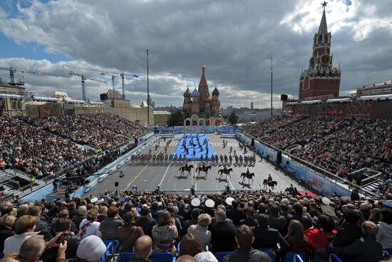 Opening ceremony of City Day on Red Square in Moscow