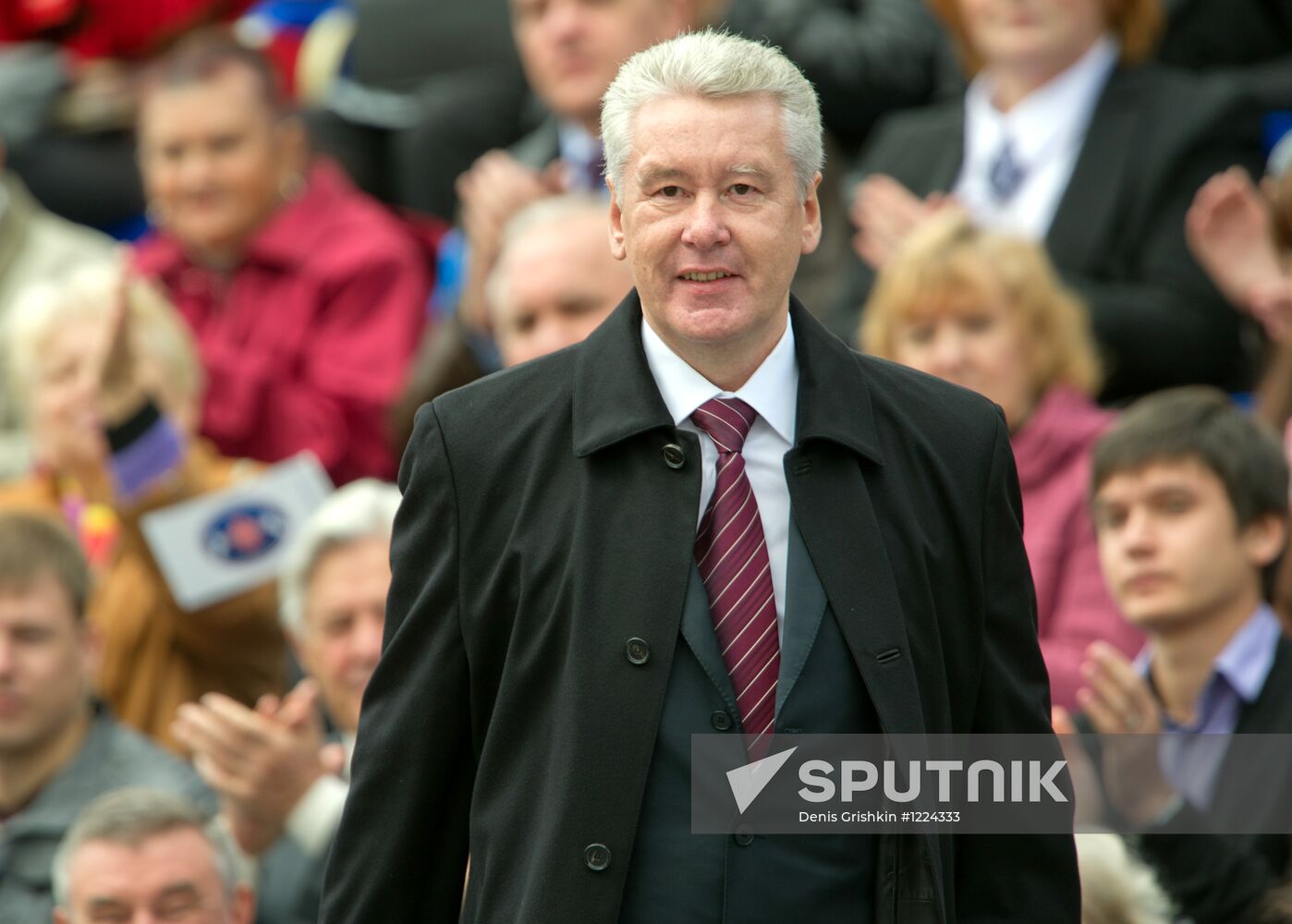 Sergei Sobyanin congratulates people of Moscow on City Day