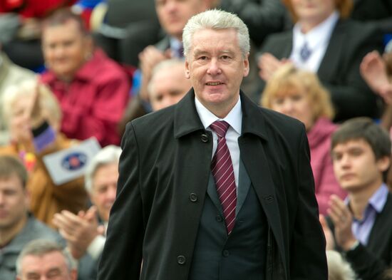 Sergei Sobyanin congratulates people of Moscow on City Day