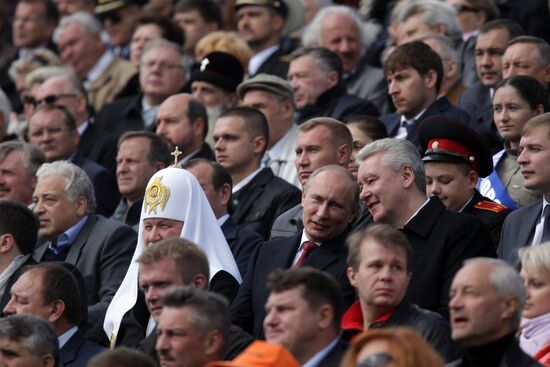 Moscow celebrates City Day on Red Square