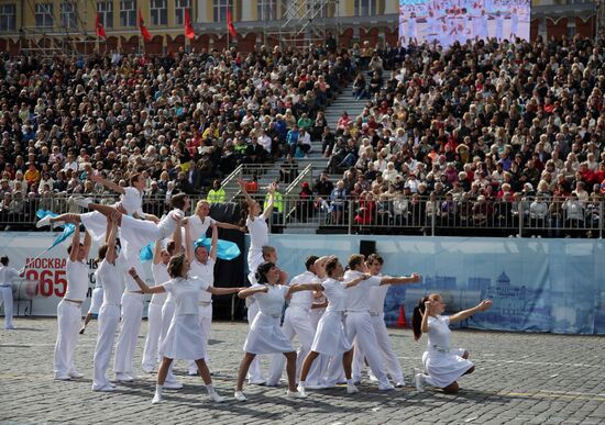 Moscow celebrates City Day on Red Square
