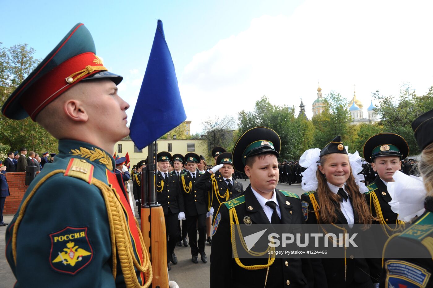 Opening of Cadet School of Russian Investigative Committee