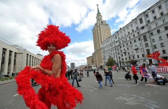 City Day celebrations in Moscow
