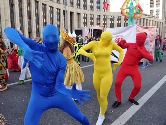 City Day celebrations in Moscow