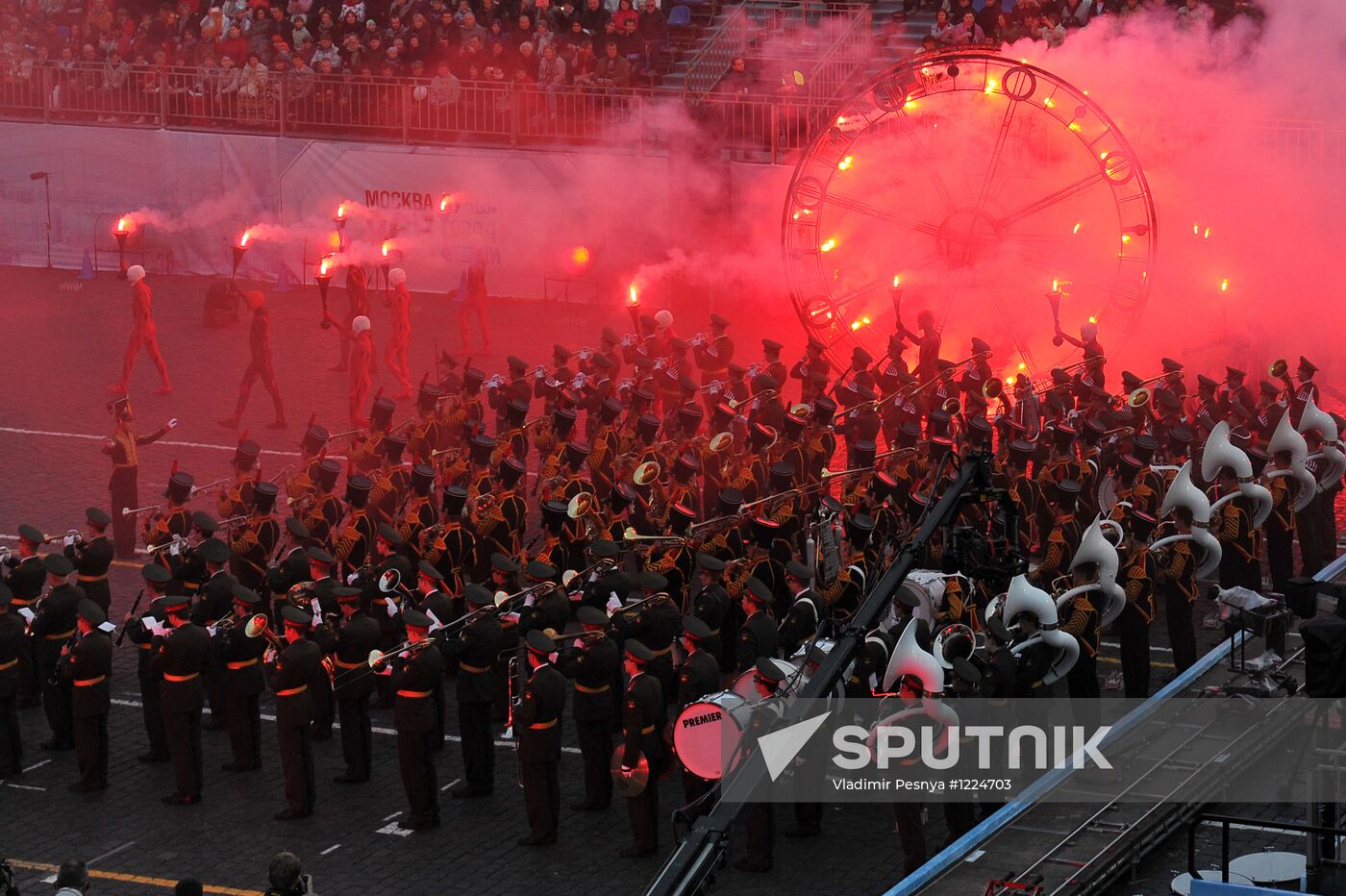 Opening ceremony of Spasskaya Tower 2012 festival