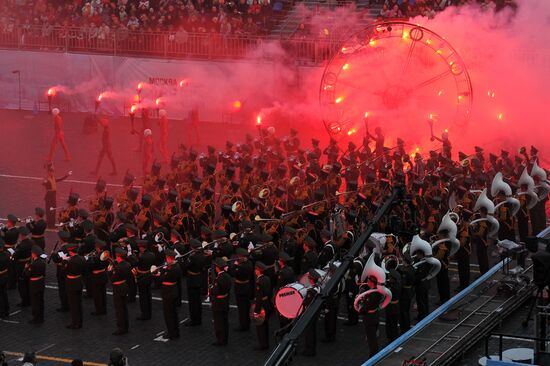 Opening ceremony of Spasskaya Tower 2012 festival