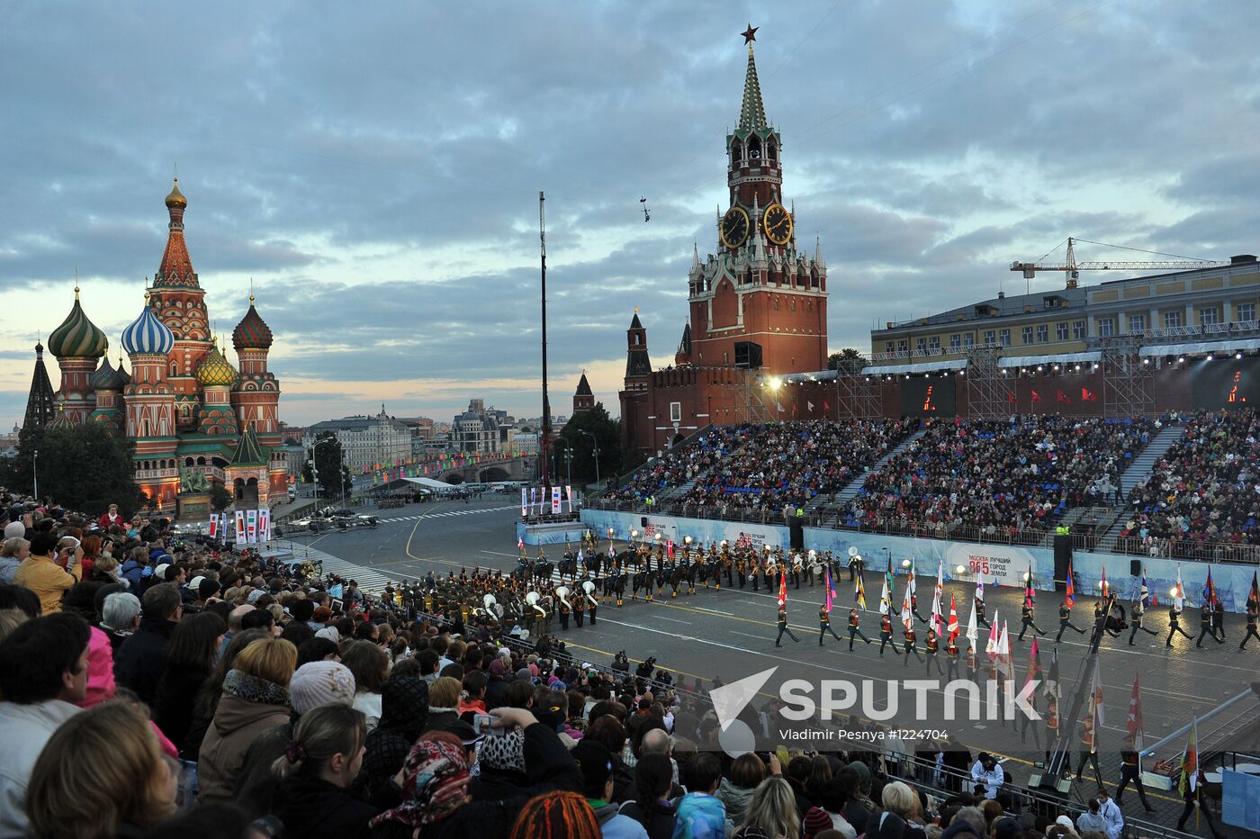 Opening ceremony of Spasskaya Tower 2012 festival