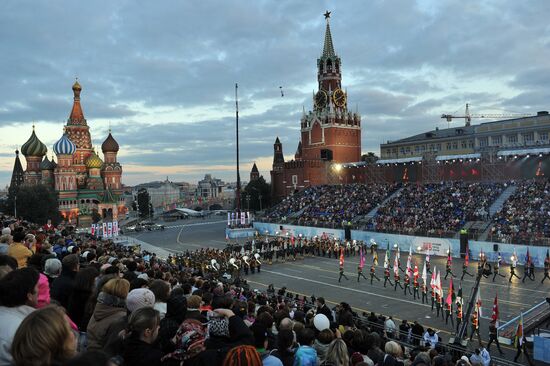 Opening ceremony of Spasskaya Tower 2012 festival