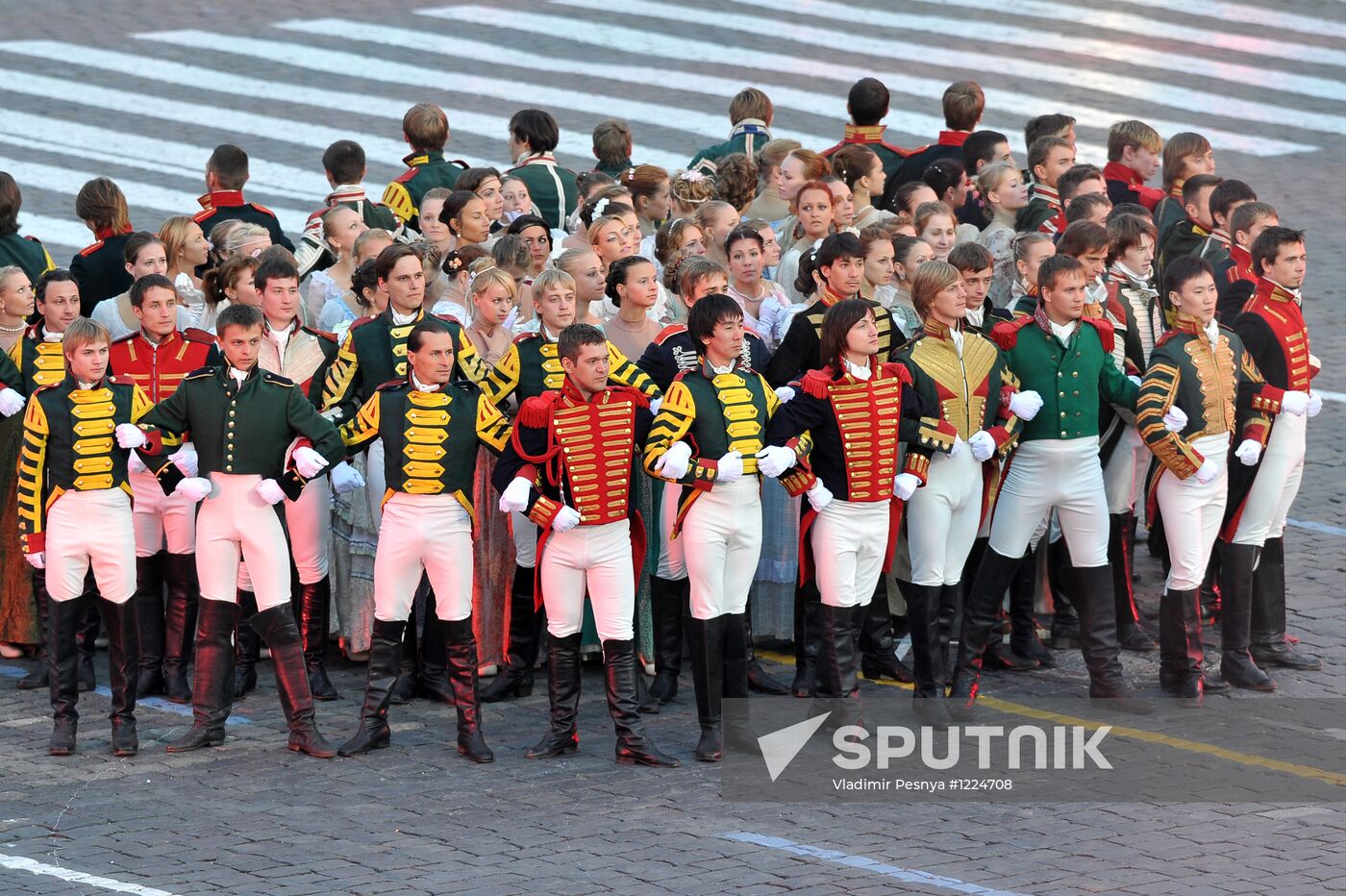 Opening ceremony of Spasskaya Tower 2012 festival