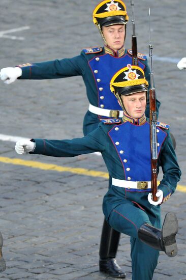 Opening ceremony of Spasskaya Tower 2012 festival