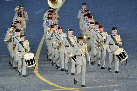 Opening ceremony of Spasskaya Tower 2012 festival