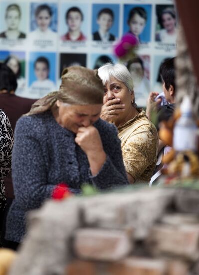 Commemorative events in memory of Beslan terrorist attack