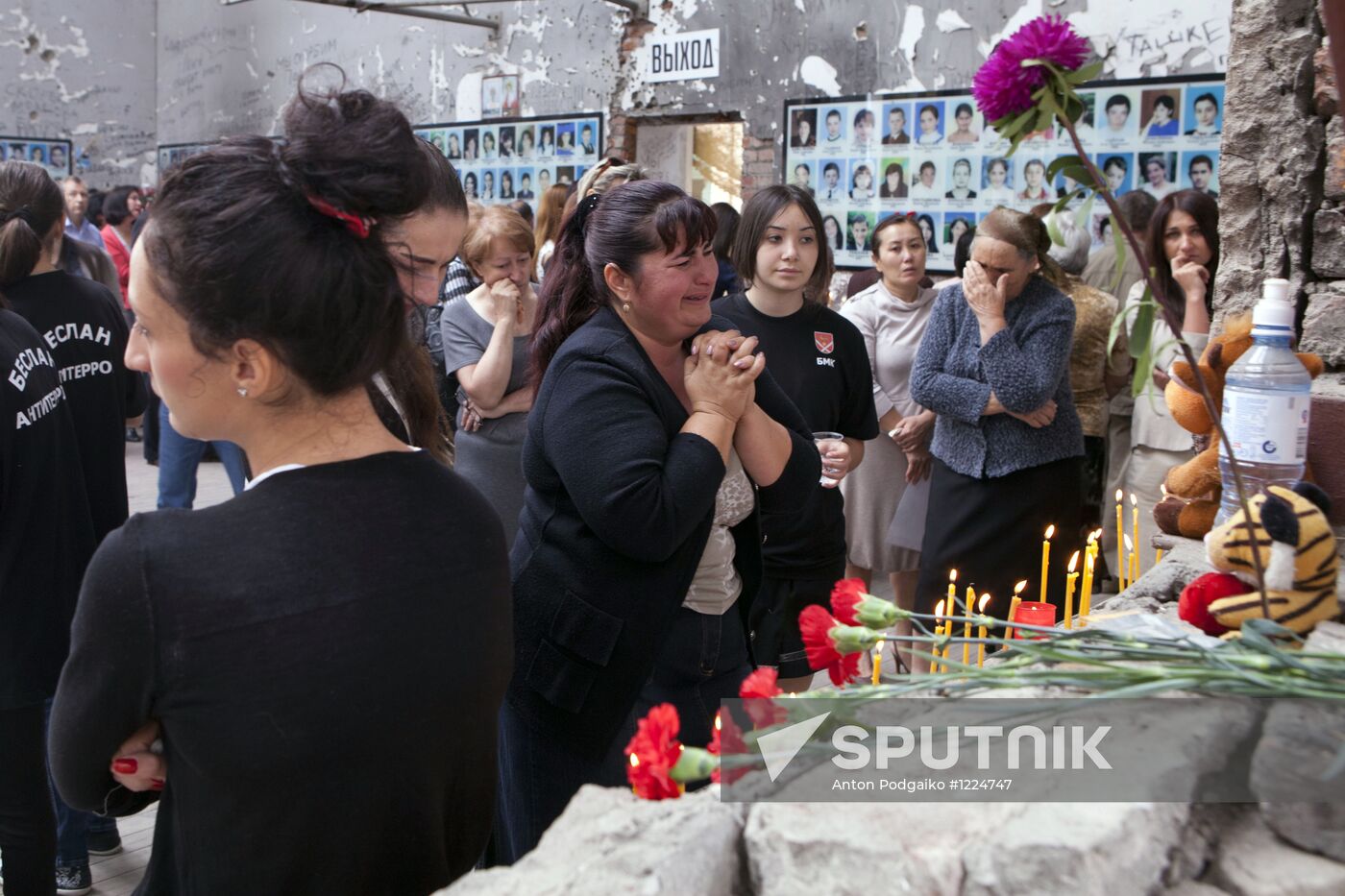 Commemorative events in memory of Beslan terrorist attack