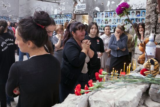 Commemorative events in memory of Beslan terrorist attack