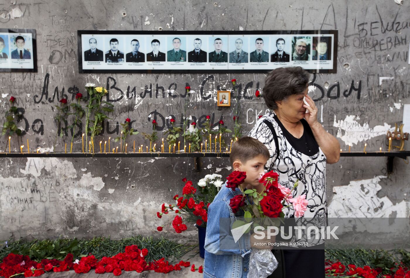 Commemorative events in memory of Beslan terrorist attack