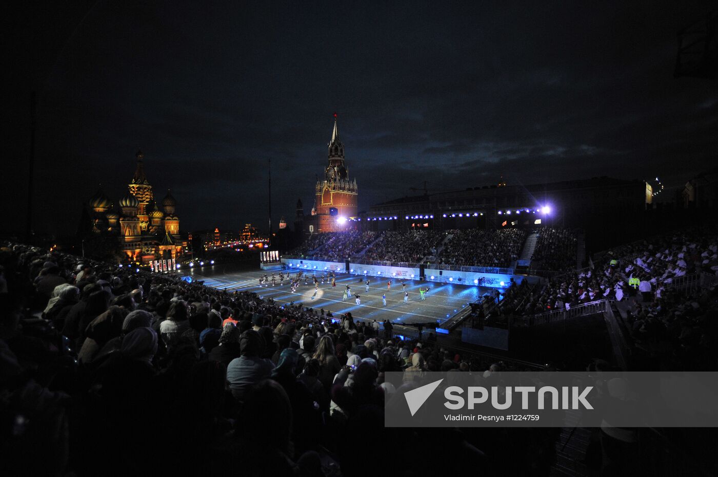 Opening ceremony of Spasskaya Tower 2012 festival