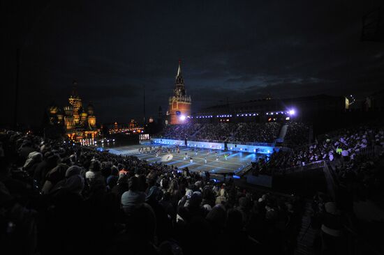 Opening ceremony of Spasskaya Tower 2012 festival