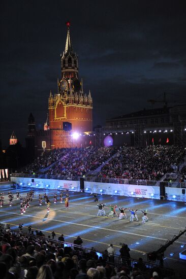 Opening ceremony of Spasskaya Tower 2012 festival