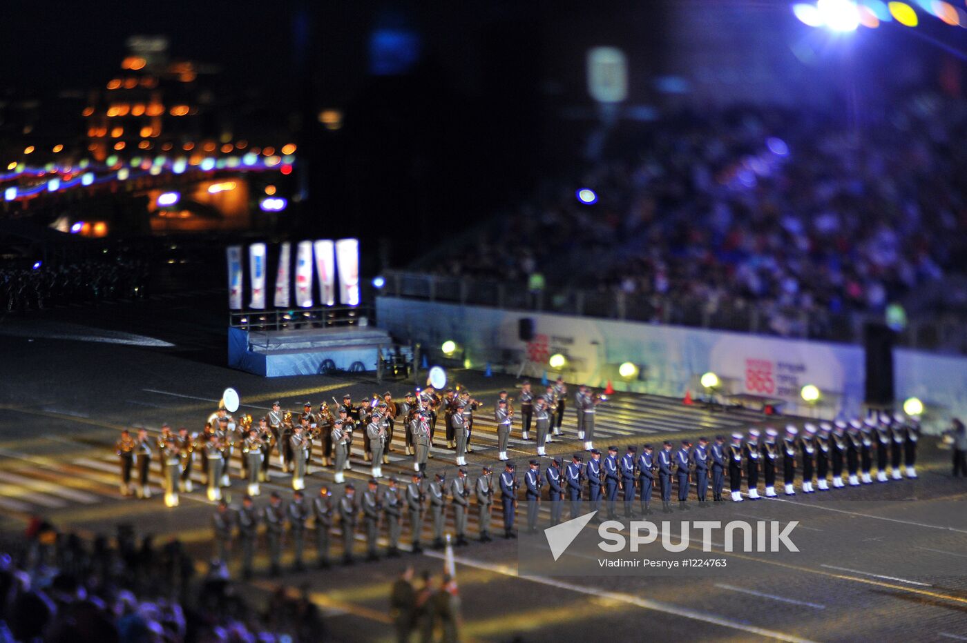 Opening ceremony of Spasskaya Tower 2012 festival