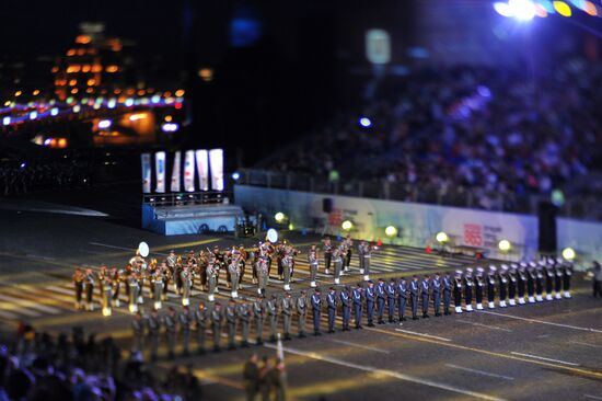 Opening ceremony of Spasskaya Tower 2012 festival