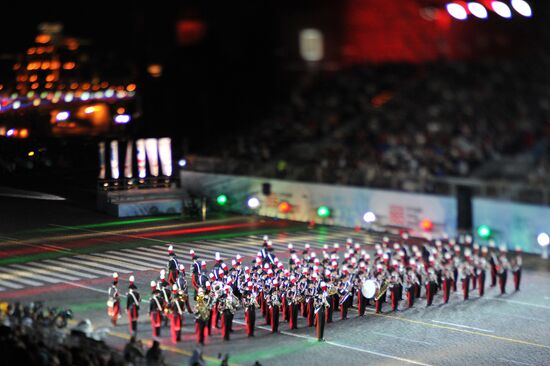 Opening ceremony of Spasskaya Tower 2012 festival