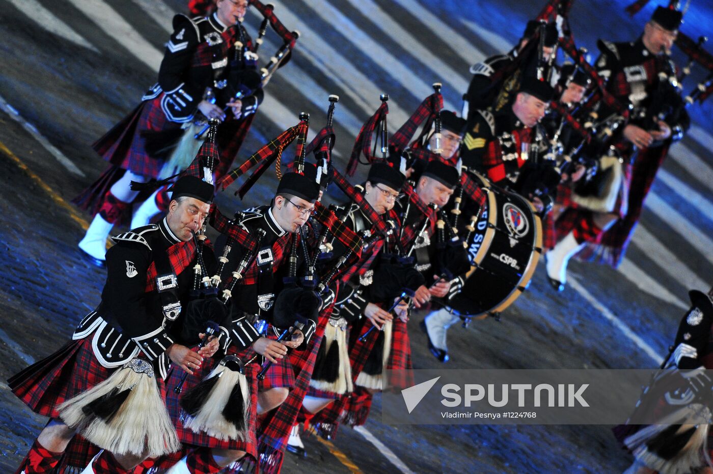 Opening ceremony of Spasskaya Tower 2012 festival