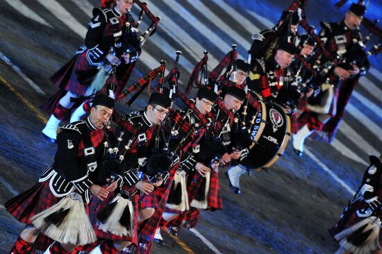 Opening ceremony of Spasskaya Tower 2012 festival