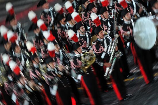 Opening ceremony of Spasskaya Tower 2012 festival