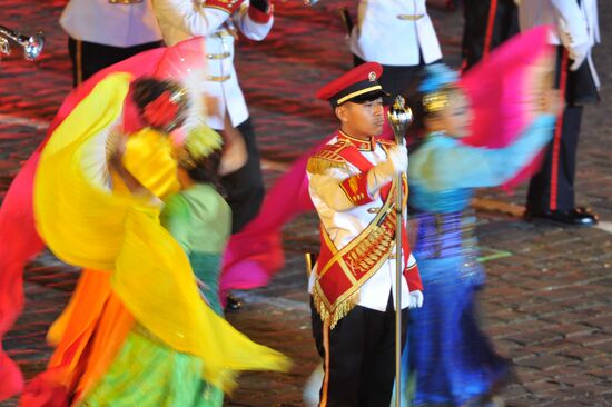 Opening ceremony of Spasskaya Tower 2012 festival