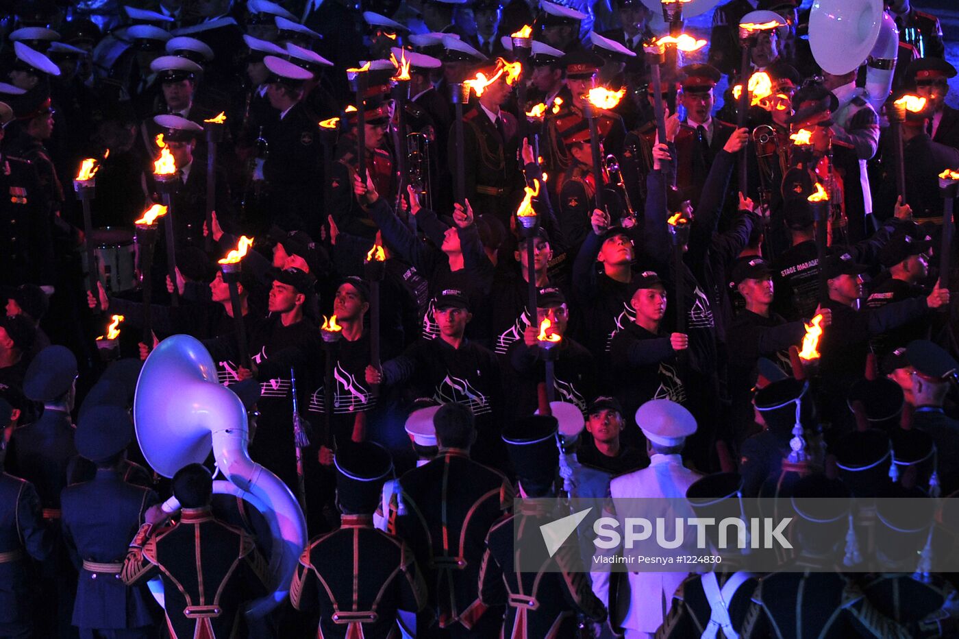 Opening ceremony of Spasskaya Tower 2012 festival