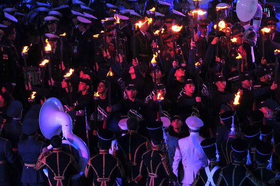 Opening ceremony of Spasskaya Tower 2012 festival