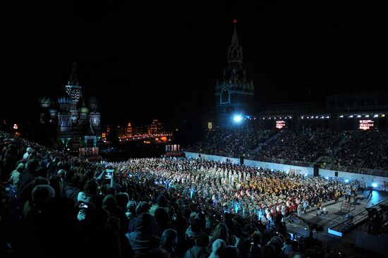 Opening ceremony of Spasskaya Tower 2012 festival
