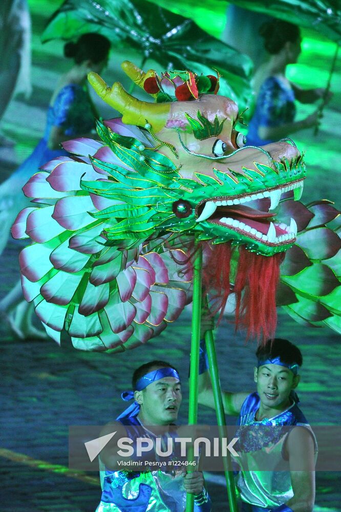 Opening ceremony of Spasskaya Tower 2012 festival