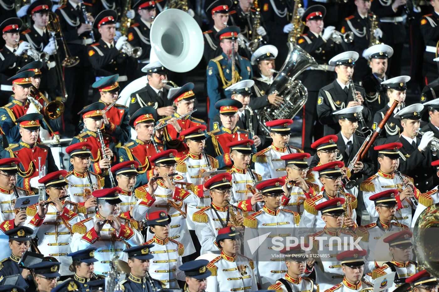Opening ceremony of Spasskaya Tower 2012 festival