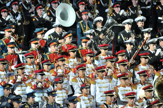 Opening ceremony of Spasskaya Tower 2012 festival