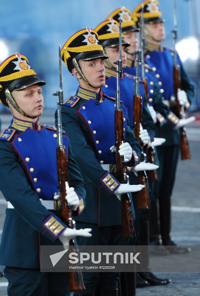Opening ceremony of Spasskaya Tower 2012 festival