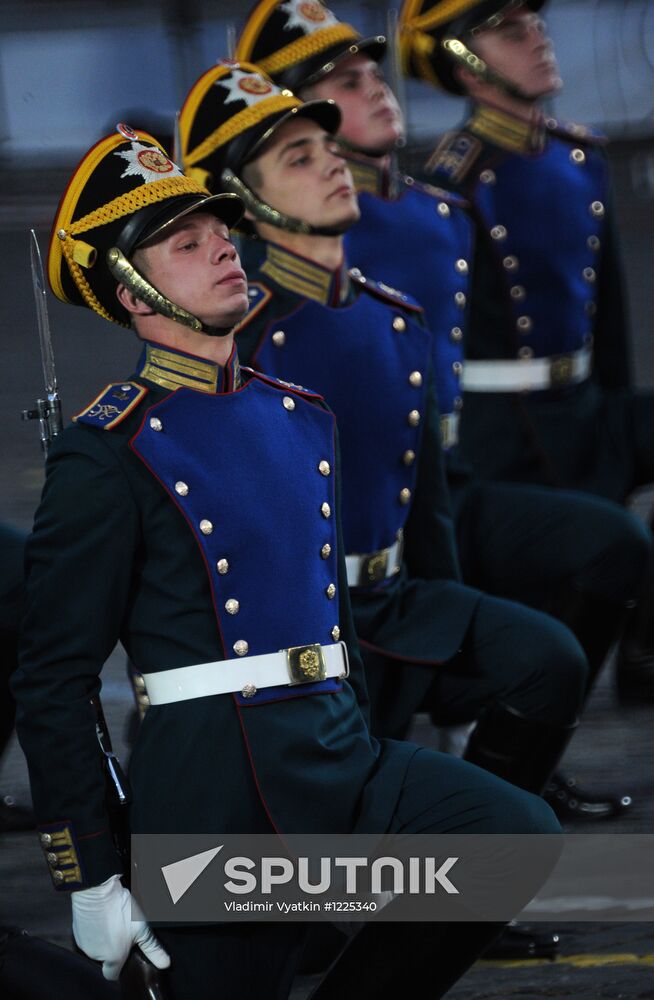 Opening ceremony of Spasskaya Tower 2012 festival