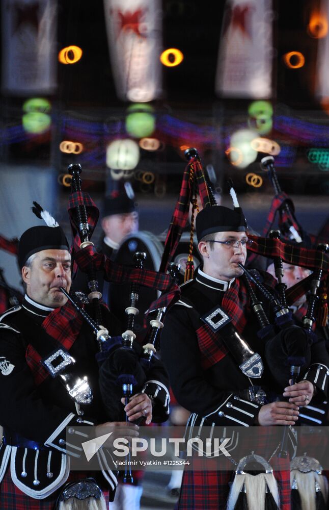 Opening ceremony of Spasskaya Tower 2012 festival