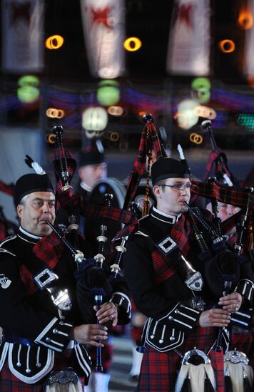 Opening ceremony of Spasskaya Tower 2012 festival