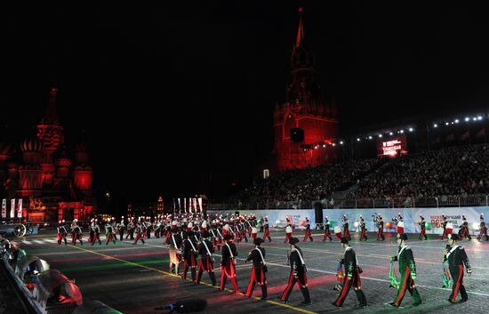 Opening ceremony of Spasskaya Tower 2012 festival