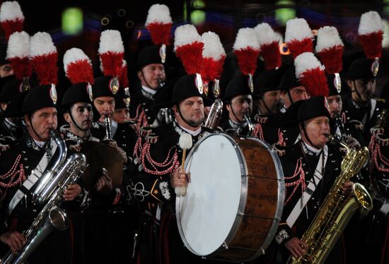 Opening ceremony of Spasskaya Tower 2012 festival