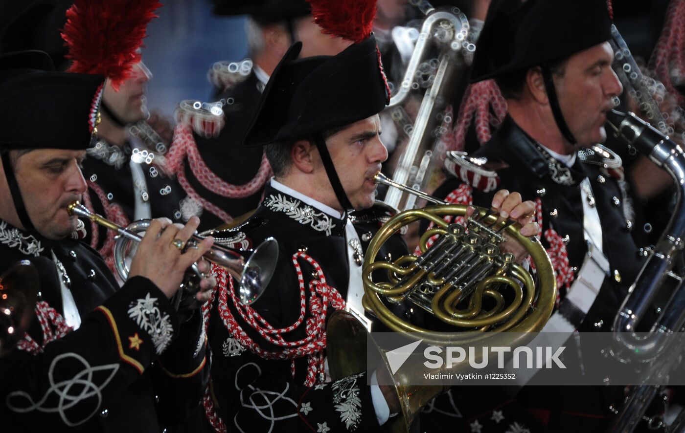 Opening ceremony of Spasskaya Tower 2012 festival