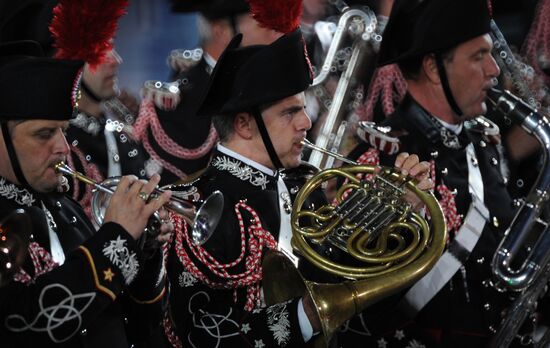 Opening ceremony of Spasskaya Tower 2012 festival