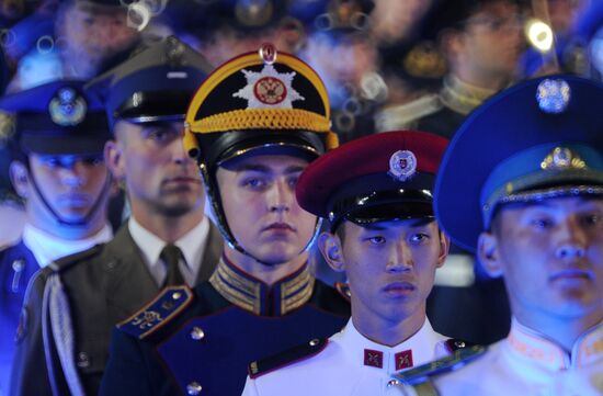 Opening ceremony of Spasskaya Tower 2012 festival