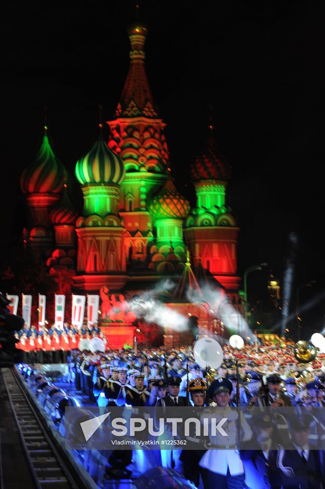 Opening ceremony of Spasskaya Tower 2012 festival
